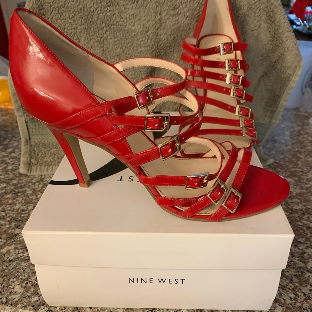 Nine West Strappy Heels